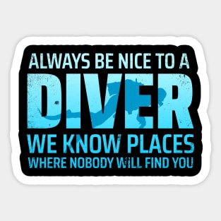 diving Sticker